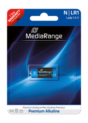 MediaRange Batterien LR1 Lady N Batterie 1,5V - 1er Pack - MRBAT116