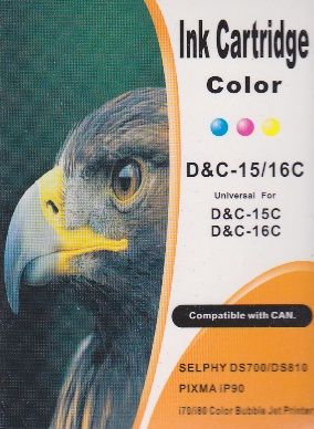 Druckerpatrone - alternativ zu Canon BCI-15 C / BCI-16 C - color