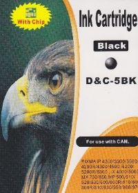 Druckerpatrone - alternativ zu Canon PGI-5 BK - schwarz