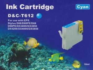 Druckerpatrone - alternativ zu Epson T0612 - cyan