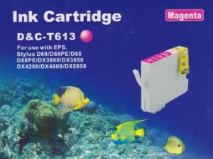 Druckerpatrone - alternativ zu Epson T0613 - magenta