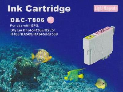 Druckerpatrone - alternativ zu Epson T0806 - magenta hell