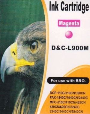 Druckerpatrone - alternativ zu Brother LC-900 M - magenta