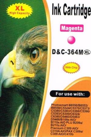 Druckerpatrone - alternativ zu HP 364XL / CB324EE - magenta