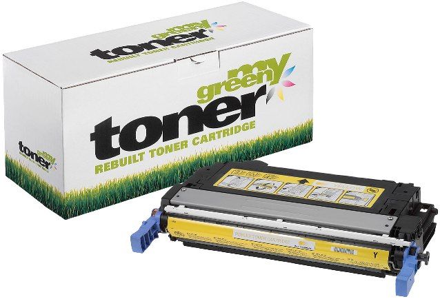 MYGREEN Alternativ-Toner - kompatibel zu HP 642A / CB402A - gelb