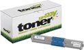 MYGREEN Alternativ-Toner - Kompatibel zu OKI C310 / C510 / 44469706 / 44469724 - cyan