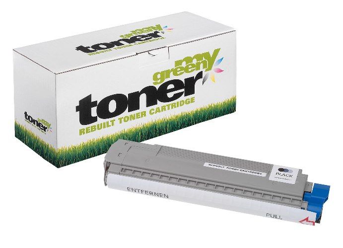 MYGREEN Alternativ-Toner - Kompatibel zu OKI MC860 / 44059212 - schwarz