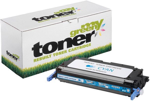 MYGREEN Alternativ-Toner - kompatibel zu HP 503A / Q7581A - cyan