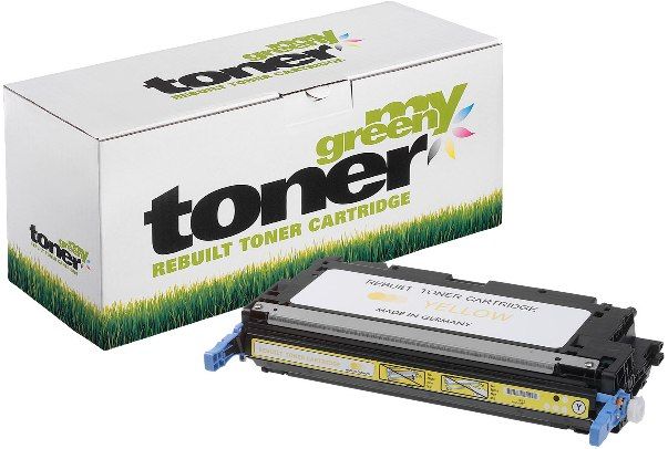 MYGREEN Alternativ-Toner - kompatibel zu HP 503A / Q7582A - gelb