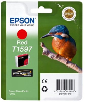 ORIGINAL Epson T1597 - Druckerpatrone rot