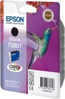 ORIGINAL Epson T0801 - Druckerpatrone schwarz
