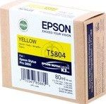 ORIGINAL Epson T5804 - Druckerpatrone gelb
