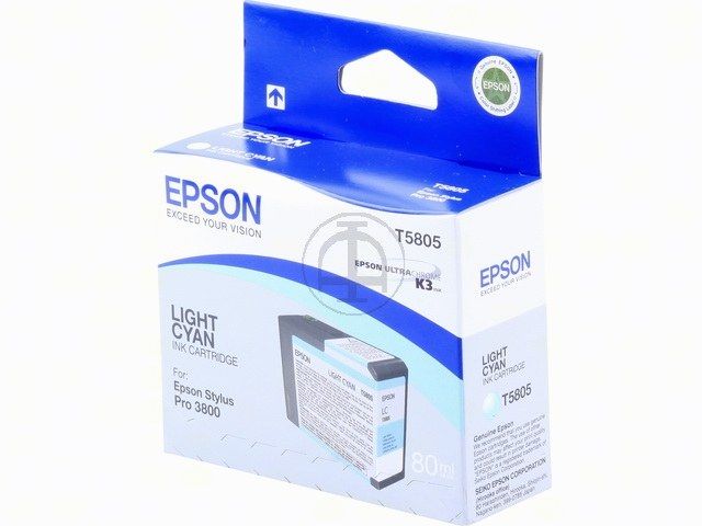 ORIGINAL Epson T5805 - Druckerpatrone cyan hell