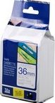 ORIGINAL Brother TZE263 - 36mm breit - blau auf weiss