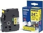 ORIGINAL Brother TZES651 - 24mm breit - schwarz auf gelb - Stark klebend