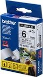 ORIGINAL Brother TZFX211 - 6mm breit - schwarz auf weiss - Flexibel