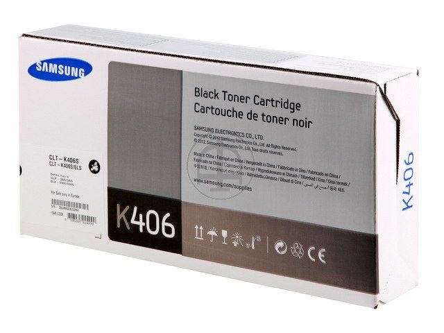 ORIGINAL Samsung K406S / CLT-K406S - Toner schwarz