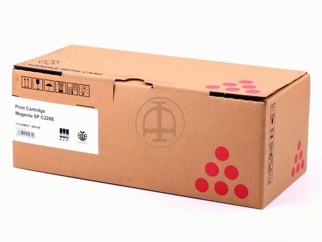 ORIGINAL Ricoh 406099 / 406054 / SP C220E - Toner magenta