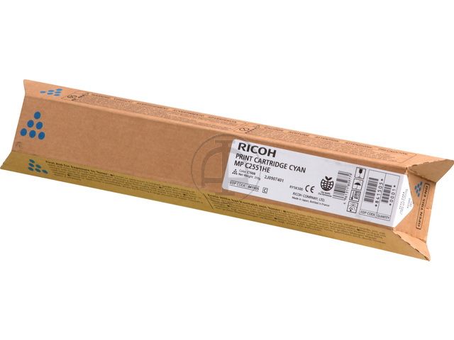 ORIGINAL Ricoh 841505 / 842064 / MP C2551HE - Toner cyan