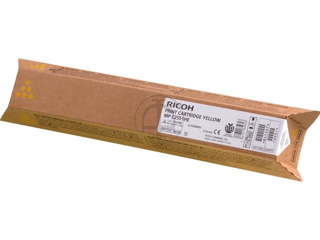 ORIGINAL Ricoh 841507 / 842062 / MP C2551HE - Toner gelb
