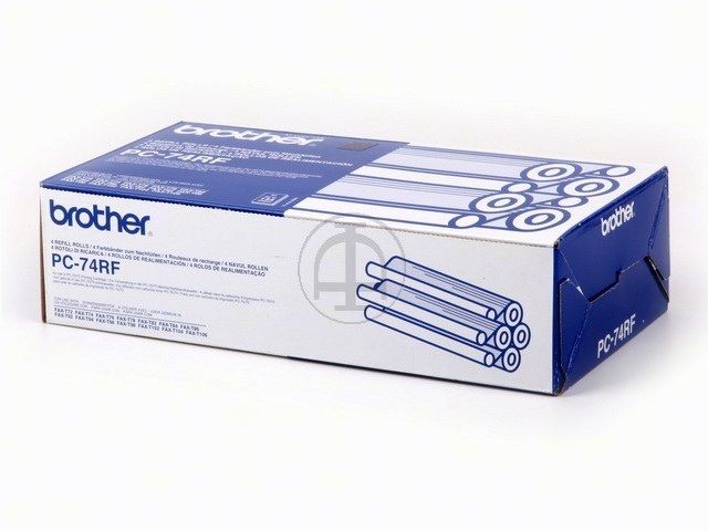 ORIGINAL Brother PC-74RF - Faxrollen (4er Pack)