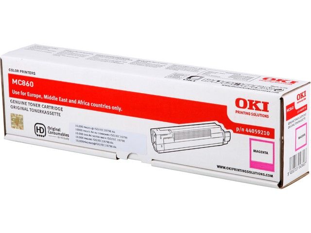 ORIGINAL OKI 44059210 / MC860 - Toner magenta