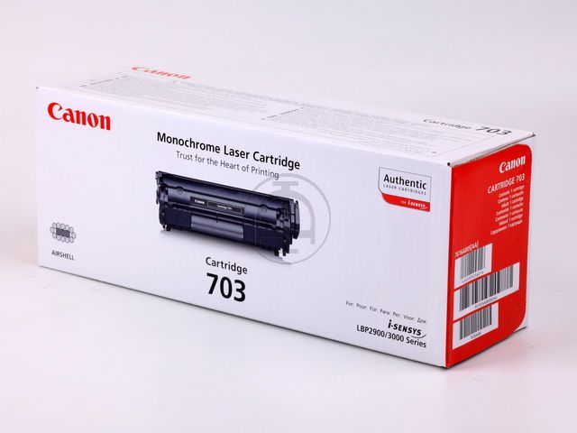 ORIGINAL Canon CRG-703 / 7616A005 - Toner schwarz