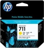 ORIGINAL HP 711 Y / CZ136A - 3er Pack Druckerpatronen gelb
