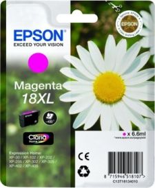 ORIGINAL Epson 18XL / T1813 - Druckerpatrone magenta (High Capacity)