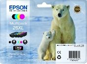 ORIGINAL Epson 26XL / T26364010 - 4er Pack (High Capacity)