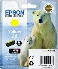 ORIGINAL Epson 26 / T26144012 - Druckerpatrone gelb