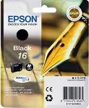 ORIGINAL Epson 16 / T1621 - Druckerpatrone schwarz