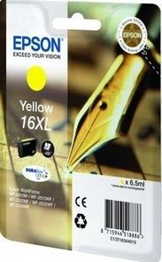 ORIGINAL Epson 16XL / T1634 - Druckerpatrone gelb (High Capacity)