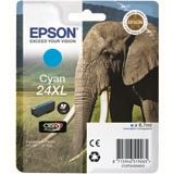 ORIGINAL Epson 24XL / C13T24324012 - Druckerpatrone cyan (High Capacity)