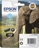 ORIGINAL Epson 24XL / C13T24354012 - Druckerpatrone cyan hell (High Capacity)