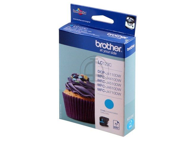 ORIGINAL Brother LC-123 C - Druckerpatrone cyan