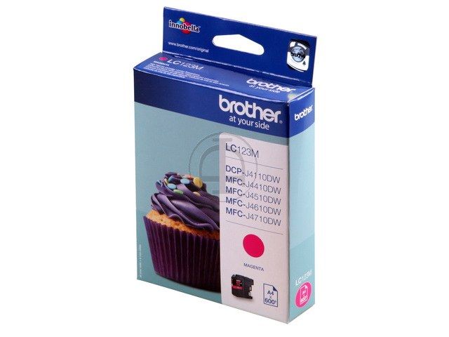 ORIGINAL Brother LC-123 M - Druckerpatrone magenta