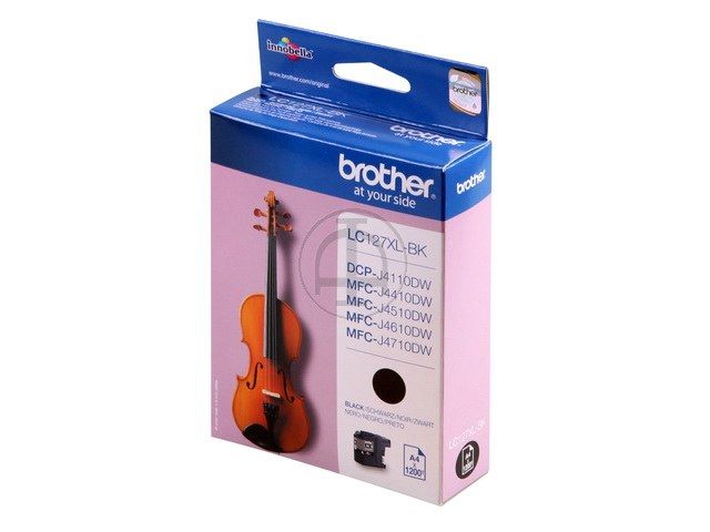 ORIGINAL Brother LC-127XL BK - Druckerpatrone schwarz (High Capacity)