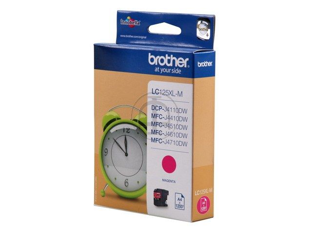 ORIGINAL Brother LC-125XL M - Druckerpatrone magenta (High Capacity)