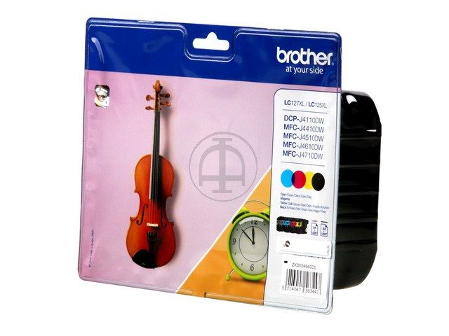 ORIGINAL Brother LC-127XL VALBPDR - 4er Pack (High Capacity)