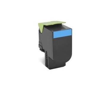 ORIGINAL Lexmark 802 C / 80C20C0 - Toner cyan