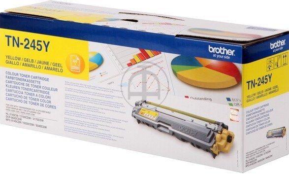 ORIGINAL Brother TN-245 Y - Toner gelb (High Capacity)