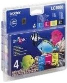 ORIGINAL Brother LC-1000 VALBP - 4er Pack