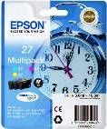 ORIGINAL Epson 27 / C13T27054012 - 3er Pack Druckerpatronen