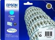 ORIGINAL Epson 79 / C13T79124010 - Druckerpatrone cyan
