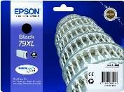ORIGINAL Epson 79XL / C13T79014010 - Druckerpatrone schwarz (High Capacity)
