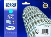 ORIGINAL Epson 79XL / C13T79024010 - Druckerpatrone cyan (High Capacity)