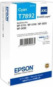 ORIGINAL Epson 78XL / C13T789240 - Druckerpatrone cyan (Extra High Capacity)