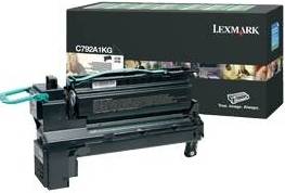ORIGINAL Lexmark C792A1KG - Toner schwarz