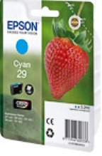 ORIGINAL Epson 29 / C13T29824012 - Druckerpatrone cyan